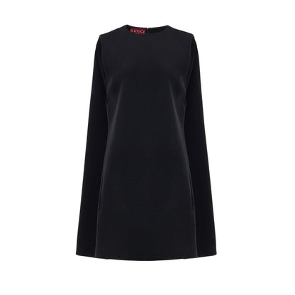 Gucci Black Wool Dress