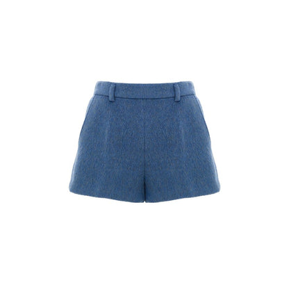 Gucci Blue Wool Short