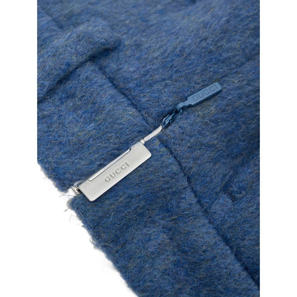 Gucci Blue Wool Short