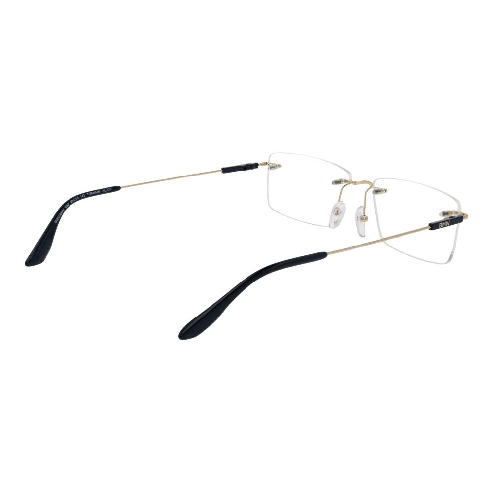 BMW Gold Men Glasses Frame