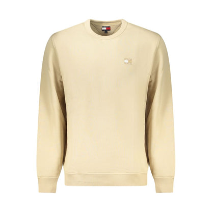 Tommy Hilfiger Beige Cotton Men Sweater