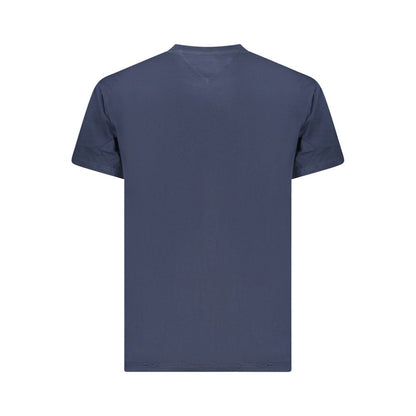 Tommy Hilfiger Blue Cotton Men T-Shirt