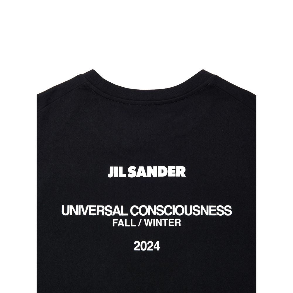 Jil Sander Black Cotton Long