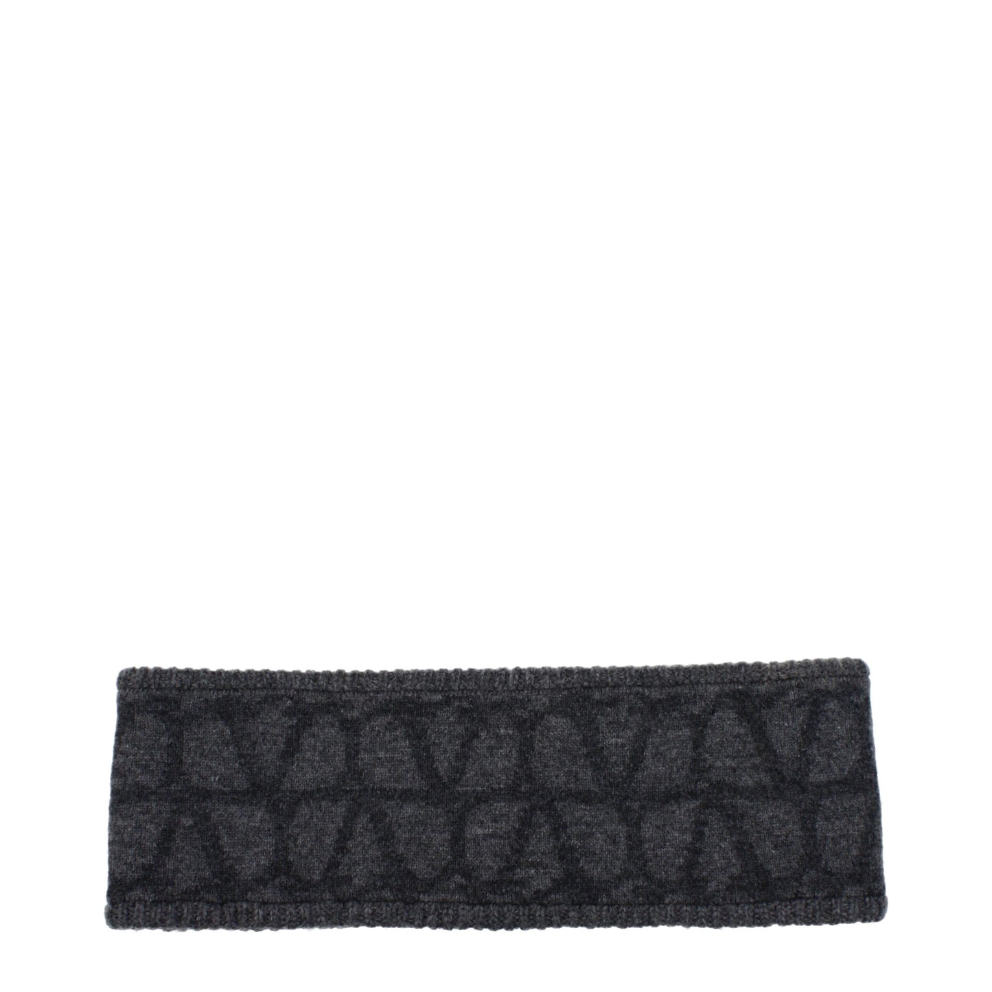 Valentino Garavani Gray Wool Headbands