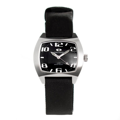 Time Force Black Nylon Watch