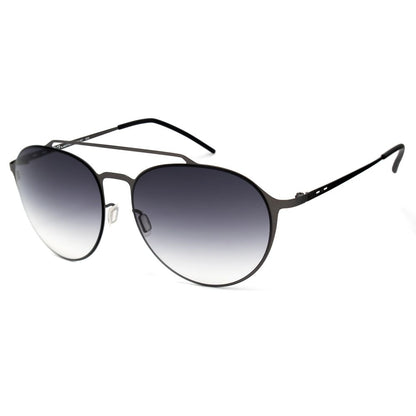 Italia Independent Gray Metal Sunglasses