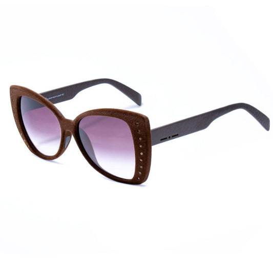 Italia Independent Brown Acetate Sunglasses