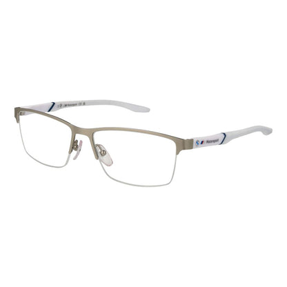 BMW Motorsport Silver Men Glasses Frame