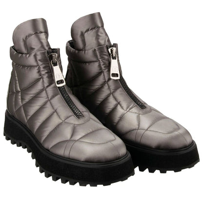 Dolce & Gabbana Gray Nylon Men Boot
