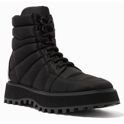 Dolce & Gabbana Black Nylon Men Boot