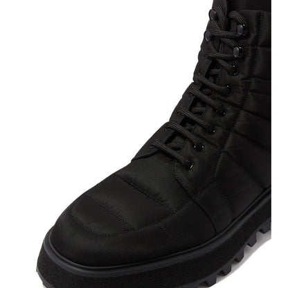 Dolce & Gabbana Black Nylon Men Boot
