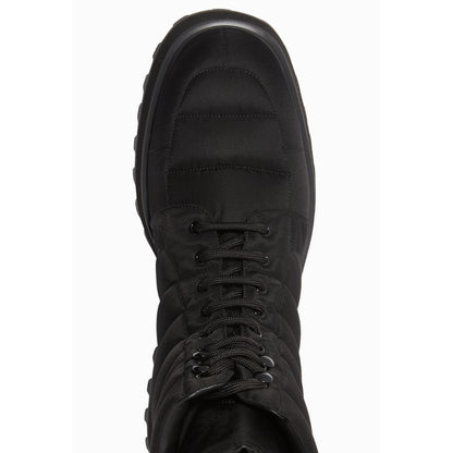 Dolce & Gabbana Black Nylon Men Boot