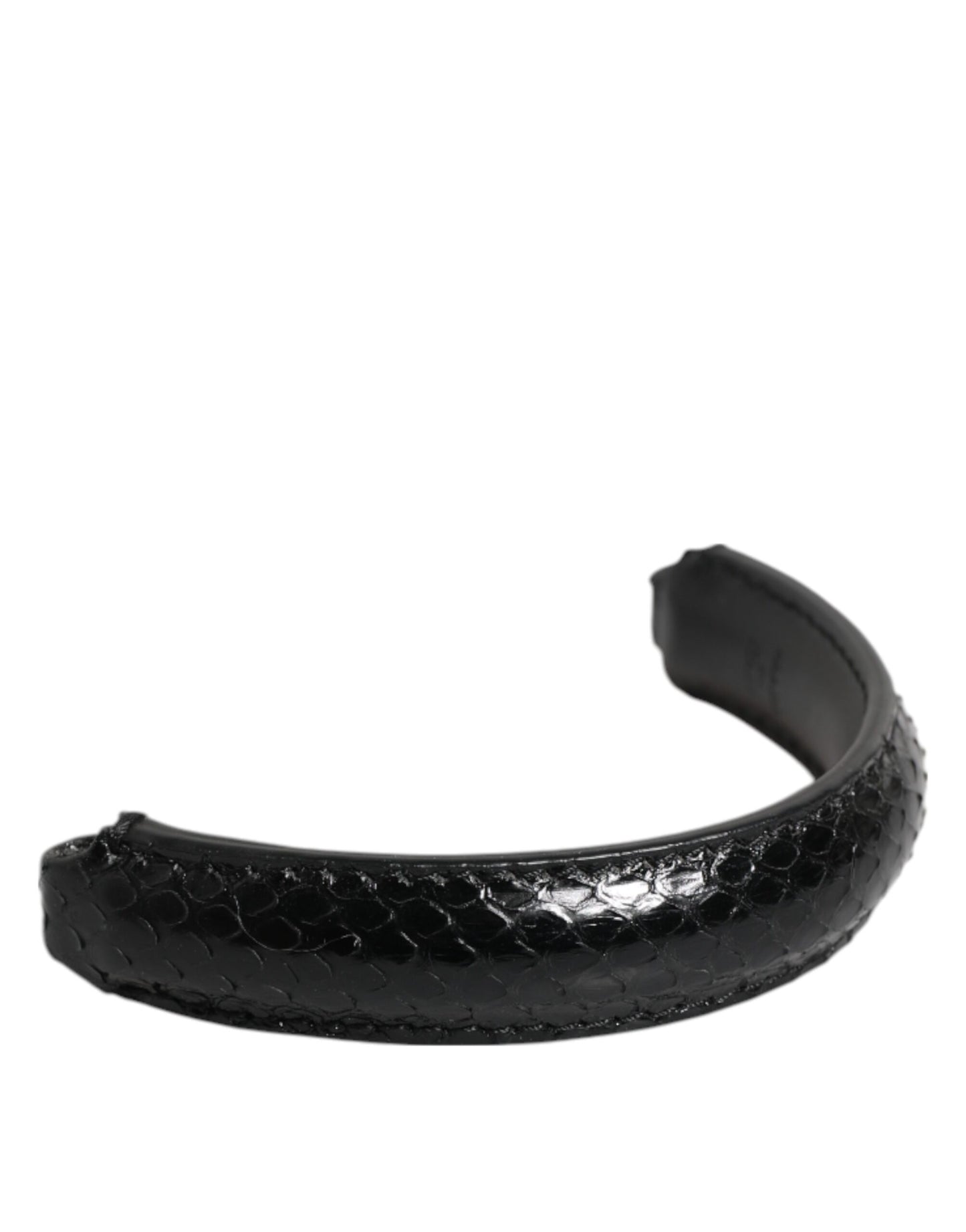 Dolce & Gabbana Black Small Ayers Leather Bag Handle Women Shoulder Strap