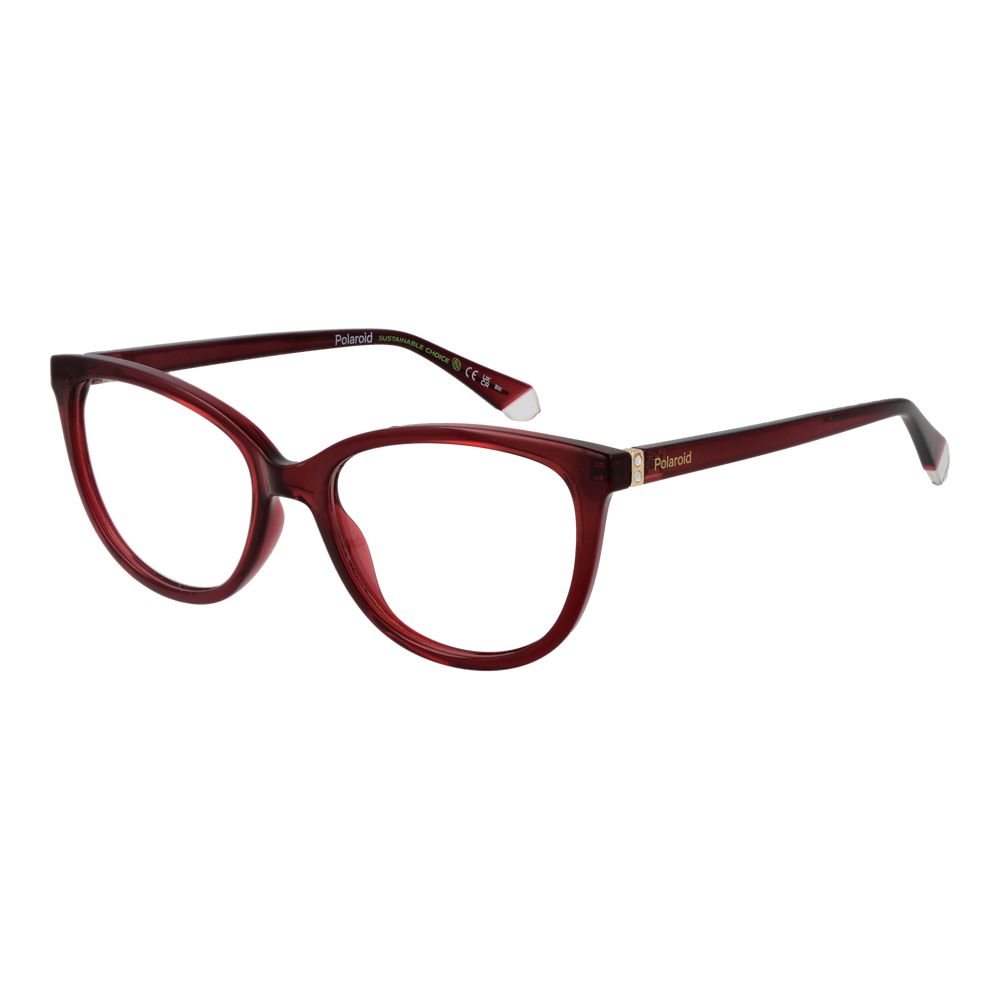 Polaroid Burgundy Women Glasses Frame