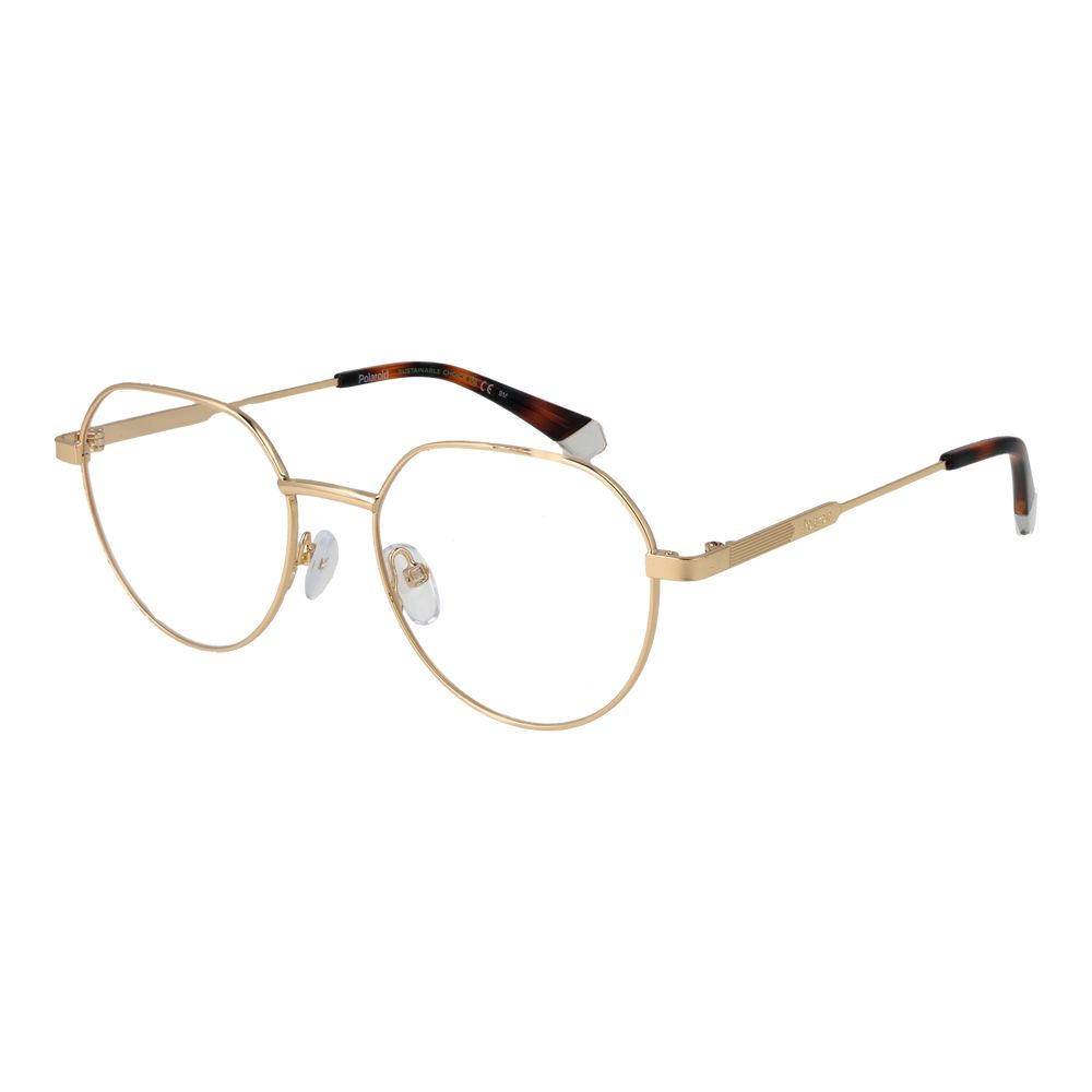 Polaroid Gold Men Glasses Frame