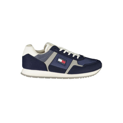 Tommy Hilfiger Blue Polyester Men Sneaker