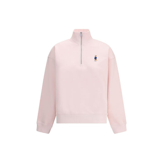 Maison Kitsuné Dressed Fox high neck and zip Sweatshirt