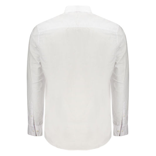 Calvin Klein White Cotton Men Shirt