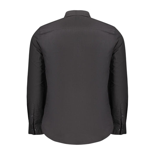 Calvin Klein Black Cotton Men Shirt