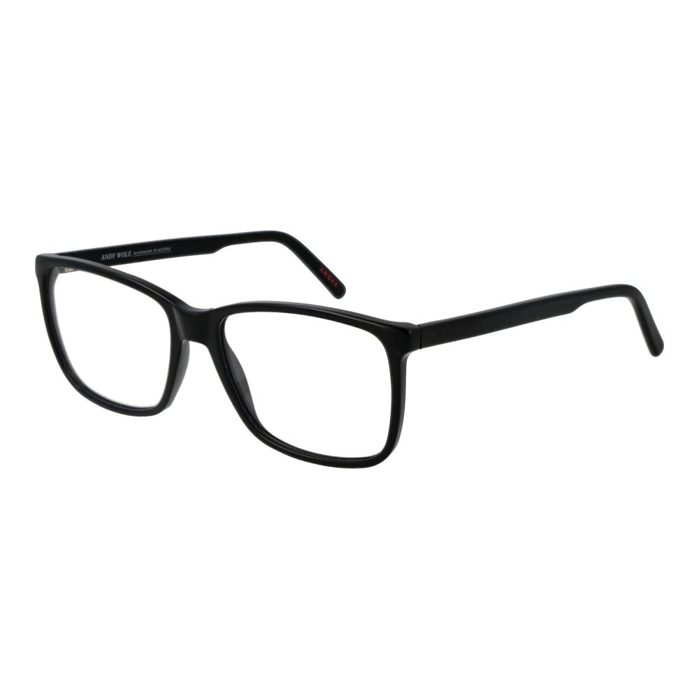 Andy Wolf Black Unisex Glasses Frame