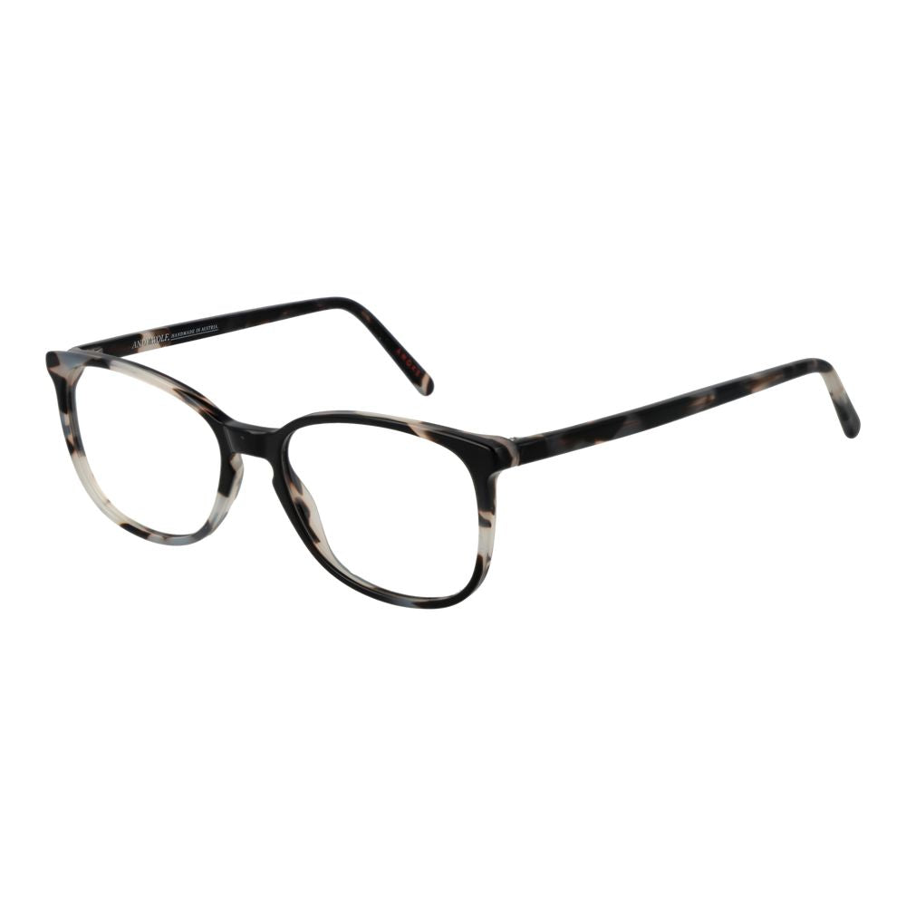 Andy Wolf Black Unisex Glasses Frame