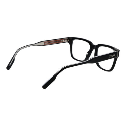Ermenegildo Zegna Black Men Glasses Frame
