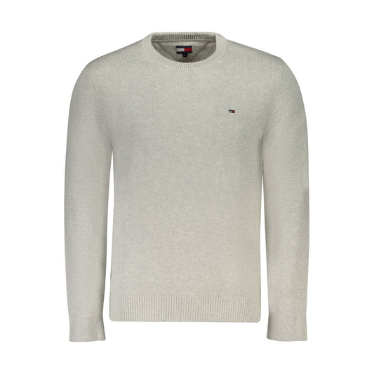 Tommy Hilfiger Gray Cotton Men Sweater