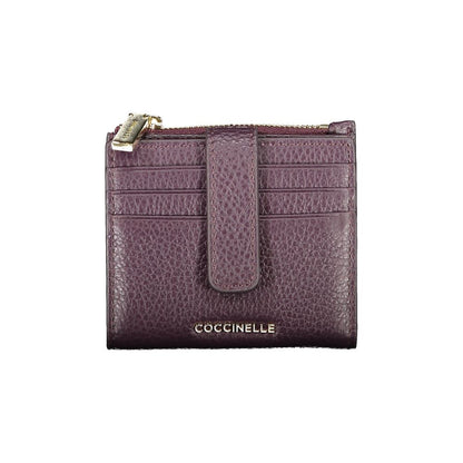 Coccinelle Purple Leather Women Wallet