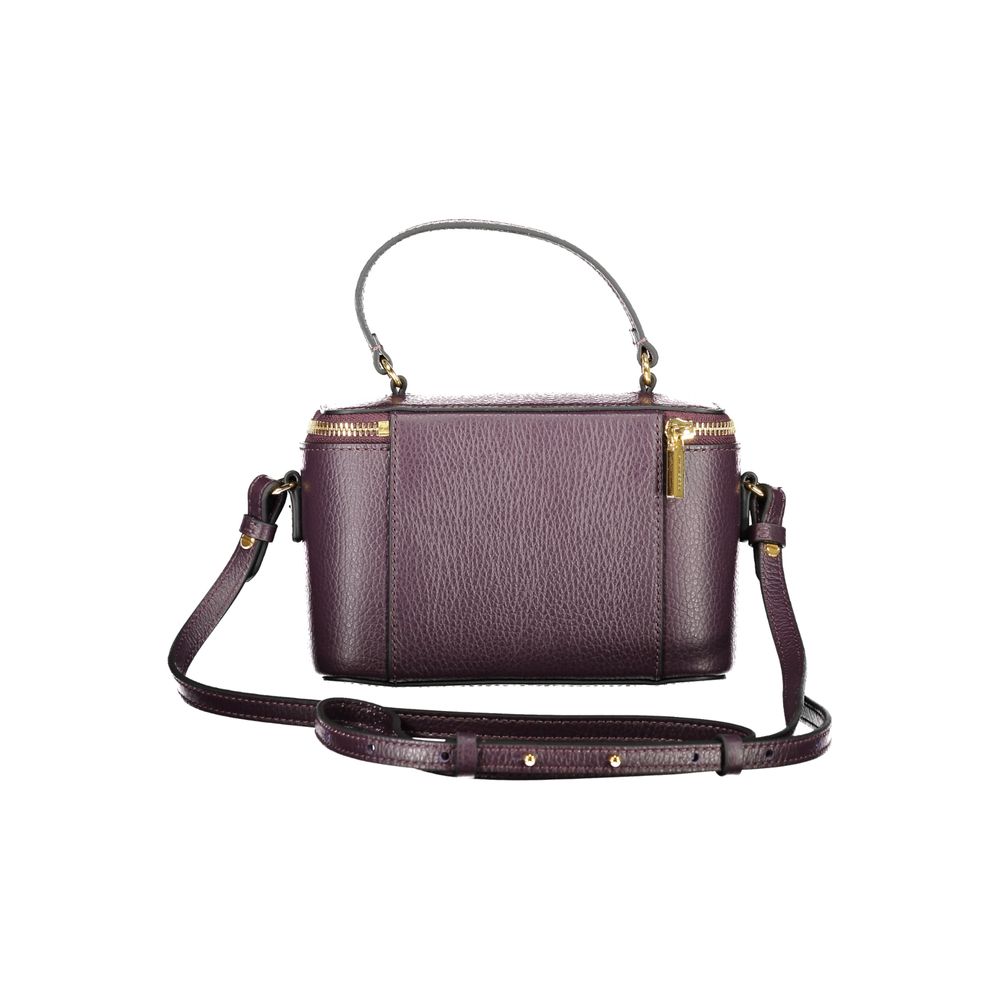 Coccinelle Purple Leather Women Handbag
