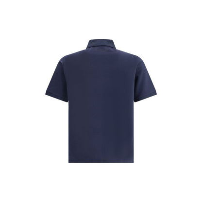 Saint Laurent Cassandre cotton polo Shirt