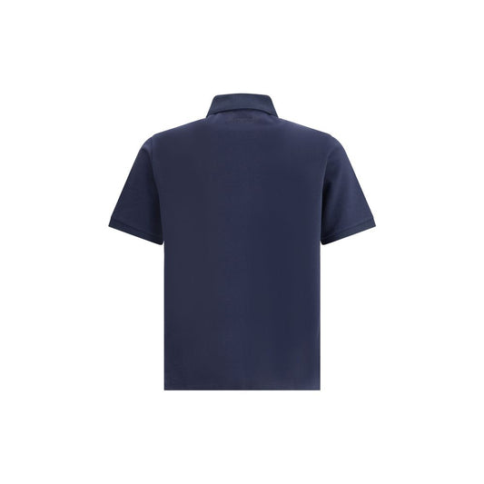 Saint Laurent Cassandre cotton polo Shirt