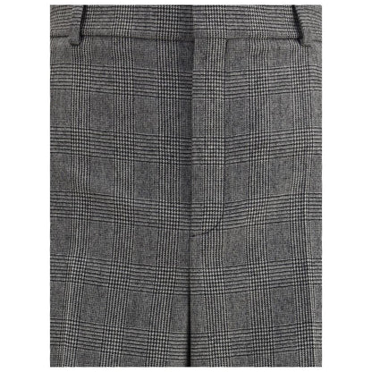 Saint Laurent Prince de Galles tailored Pants