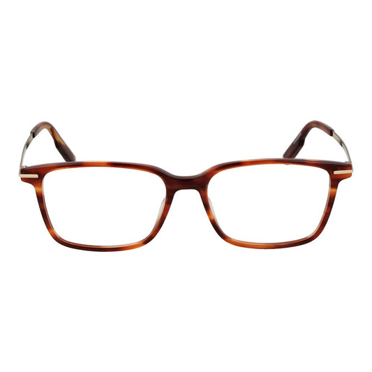 Ermenegildo Zegna Brown Men Glasses Frame