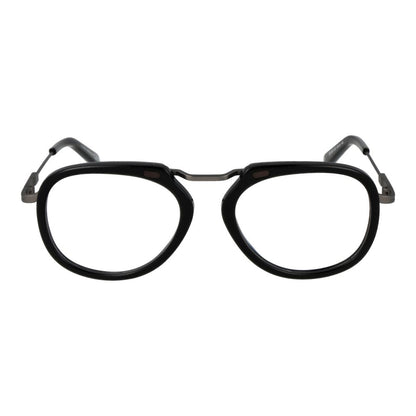 Ermenegildo Zegna Black Men Glasses Frame