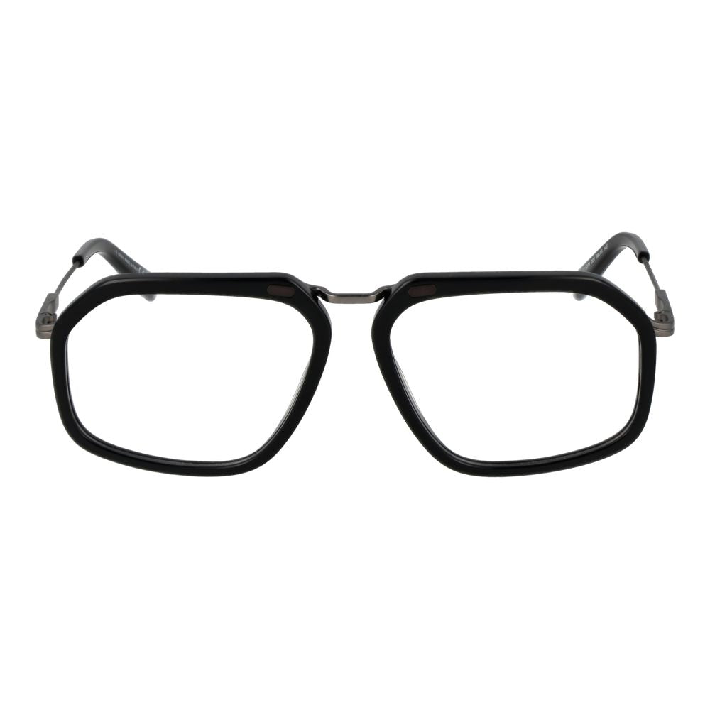 Ermenegildo Zegna Black Men Glasses Frame