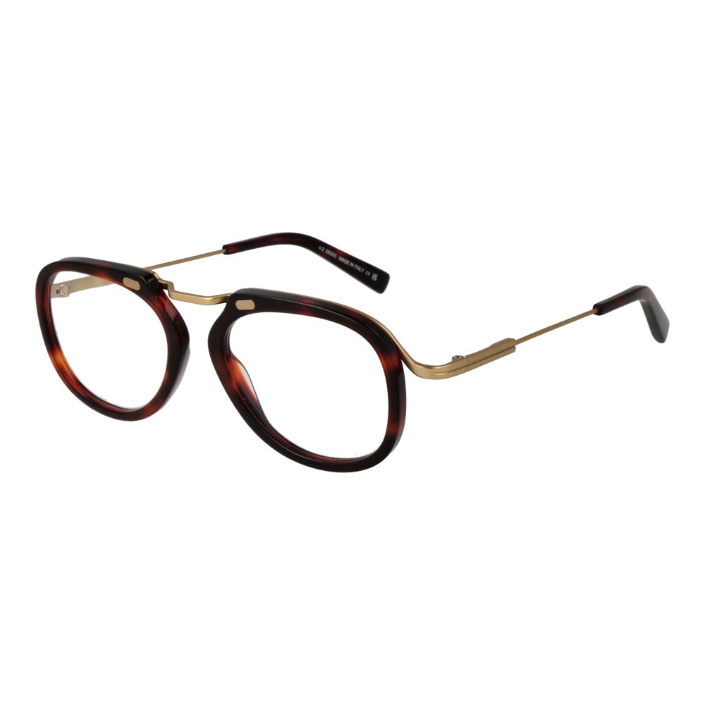 Ermenegildo Zegna Red Men Glasses Frame