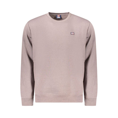 Norway 1963 Brown Cotton Men Sweater
