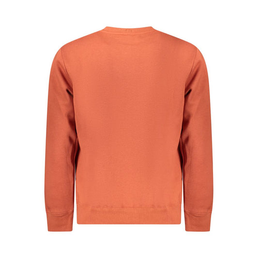 Norway 1963 Orange Cotton Men Sweater
