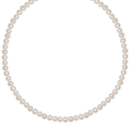 Pure natural freshwater pearl necklace, high-quality strong light pearl collarbone chain, elegant and high-end neck chain