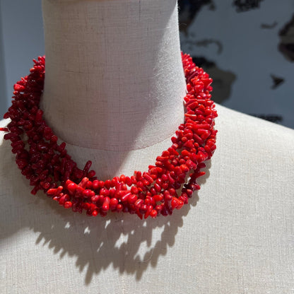 Palace retro fun multi-layer design neck chain necklace sweater chain