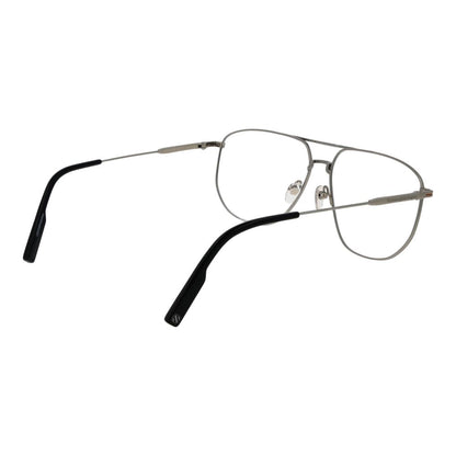 Ermenegildo Zegna Silver Men Glasses Frame