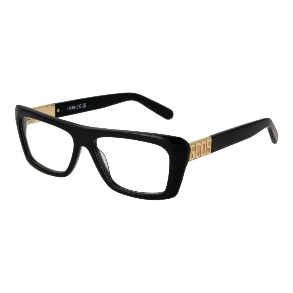 GCDS Black Unisex Glasses Frame