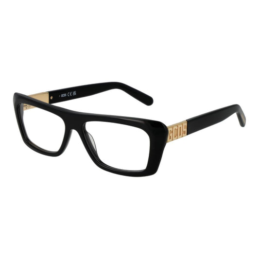 GCDS Black Unisex Glasses Frame