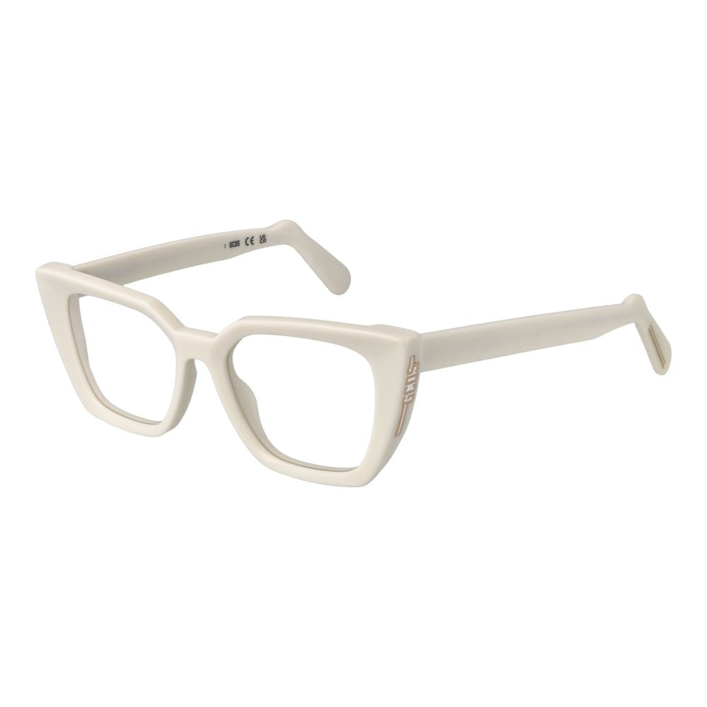 GCDS White Women Glasses Frame