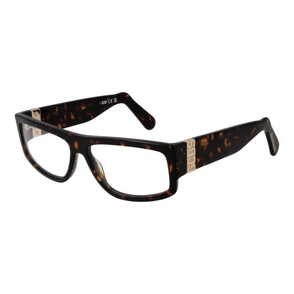 GCDS Brown Unisex Glasses Frame