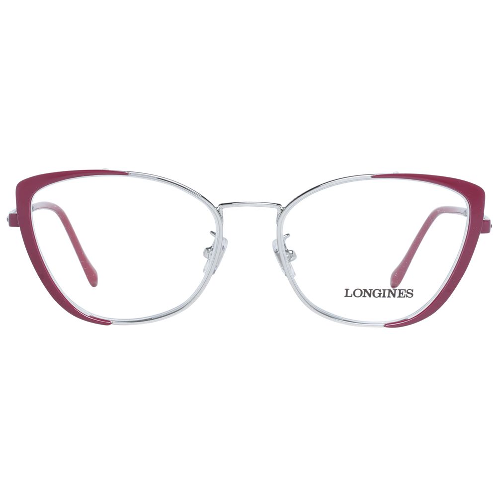 Longines Burgundy Women Glasses Frame