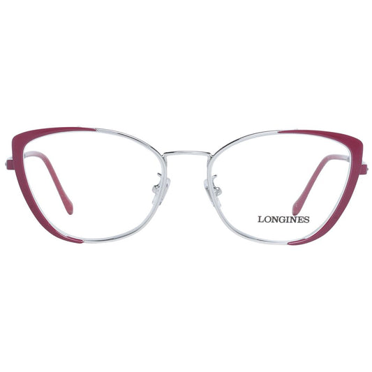 Longines Burgundy Women Glasses Frame
