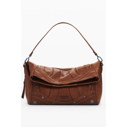 Desigual Brown Polyethylene Women Handbag