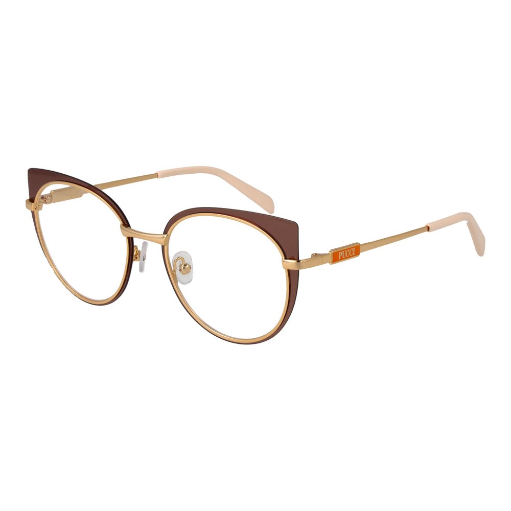 Emilio Pucci Brown Women Glasses Frame