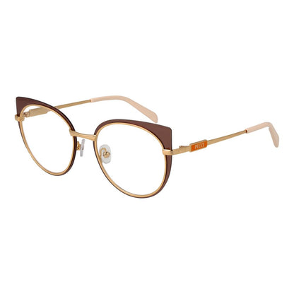 Emilio Pucci Brown Women Glasses Frame